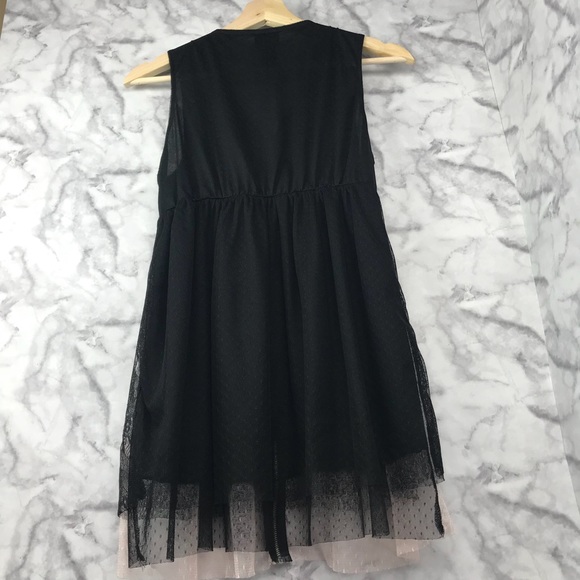 Daytrip Black Lace Ruffle Top Medium - Picture 7 of 8